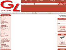 Tablet Screenshot of goldlifesp.com.br